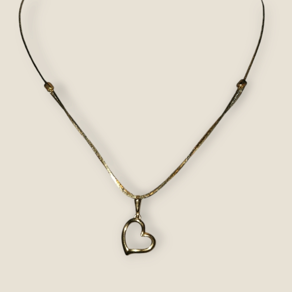 Vintage Gem-Craft Adjustable Slides Necklace, marked
